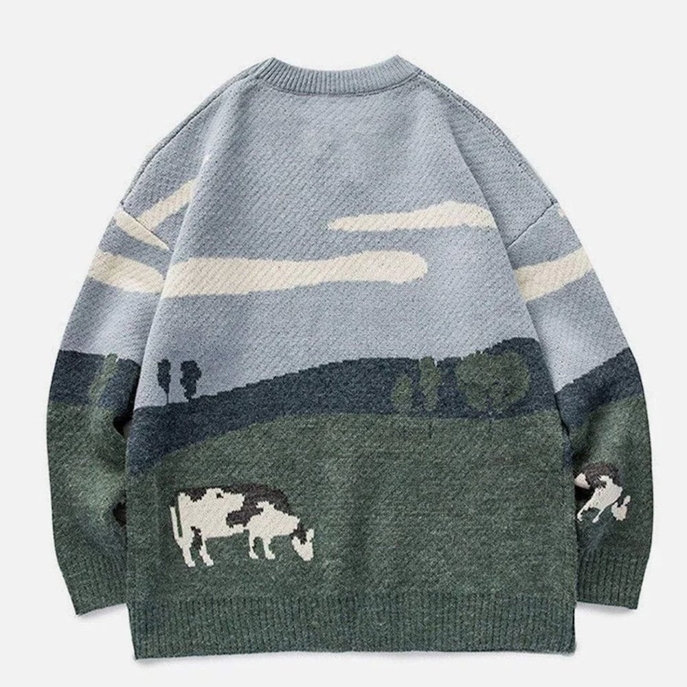 Cow Sweater (M/L)